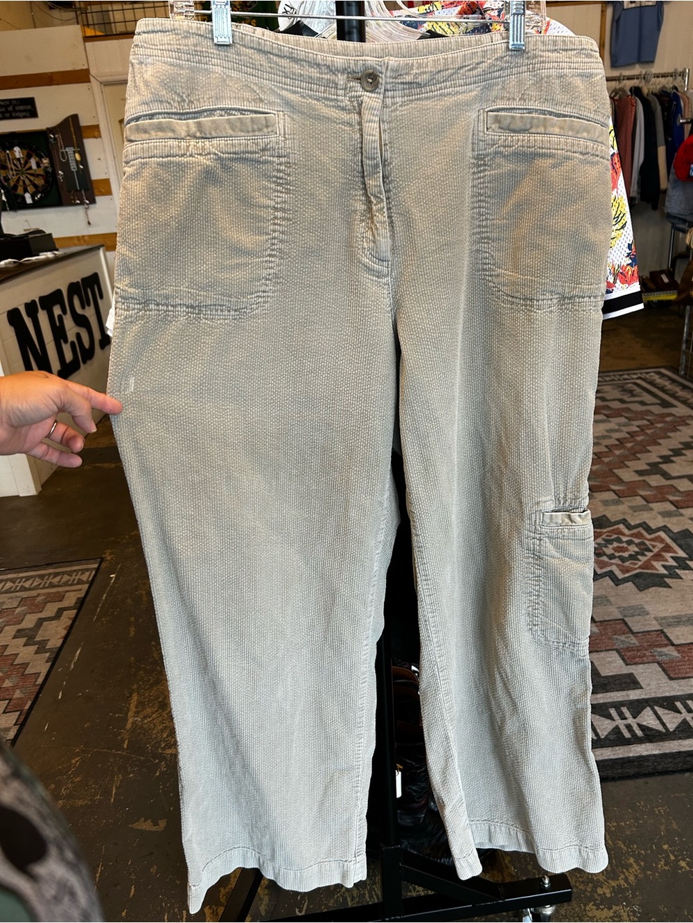 J. Jill Women's Straight-Leg Jeans in Light Taupe